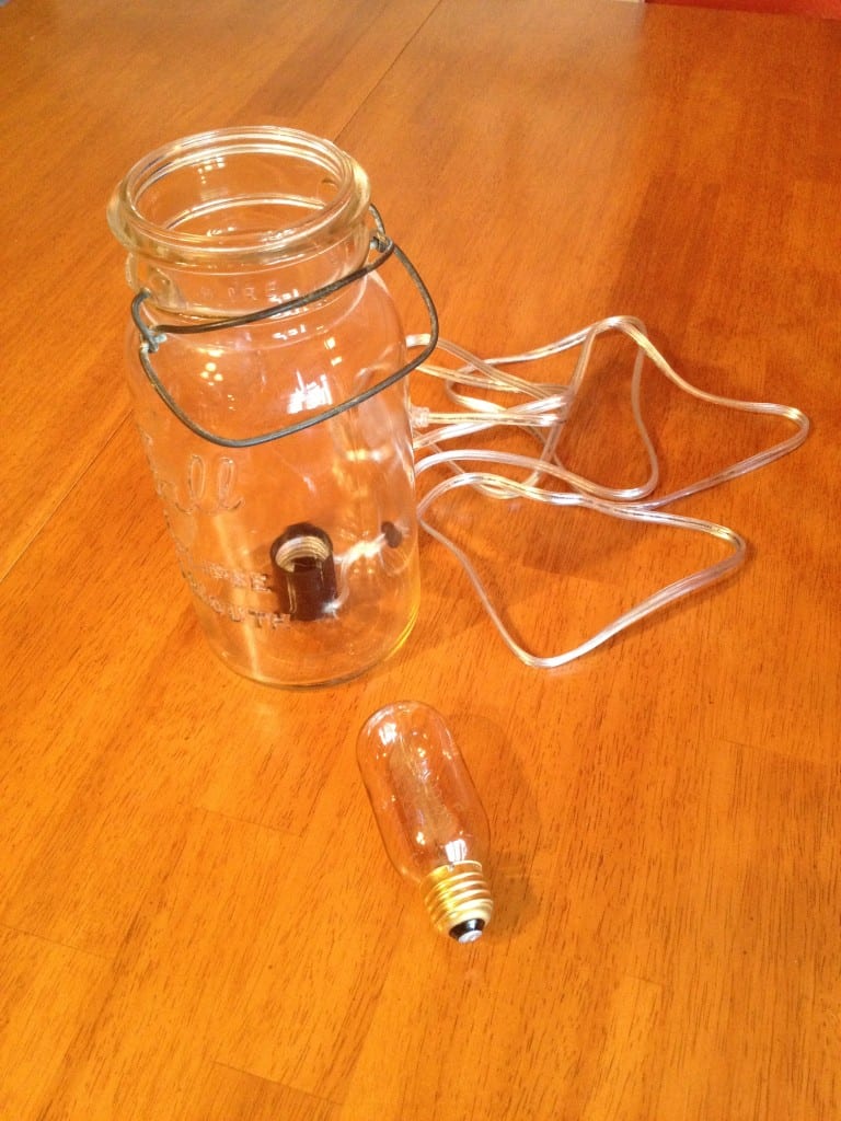 Mason Jar Lamp