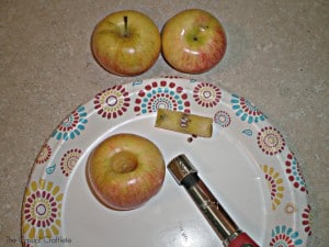 How to core an apple