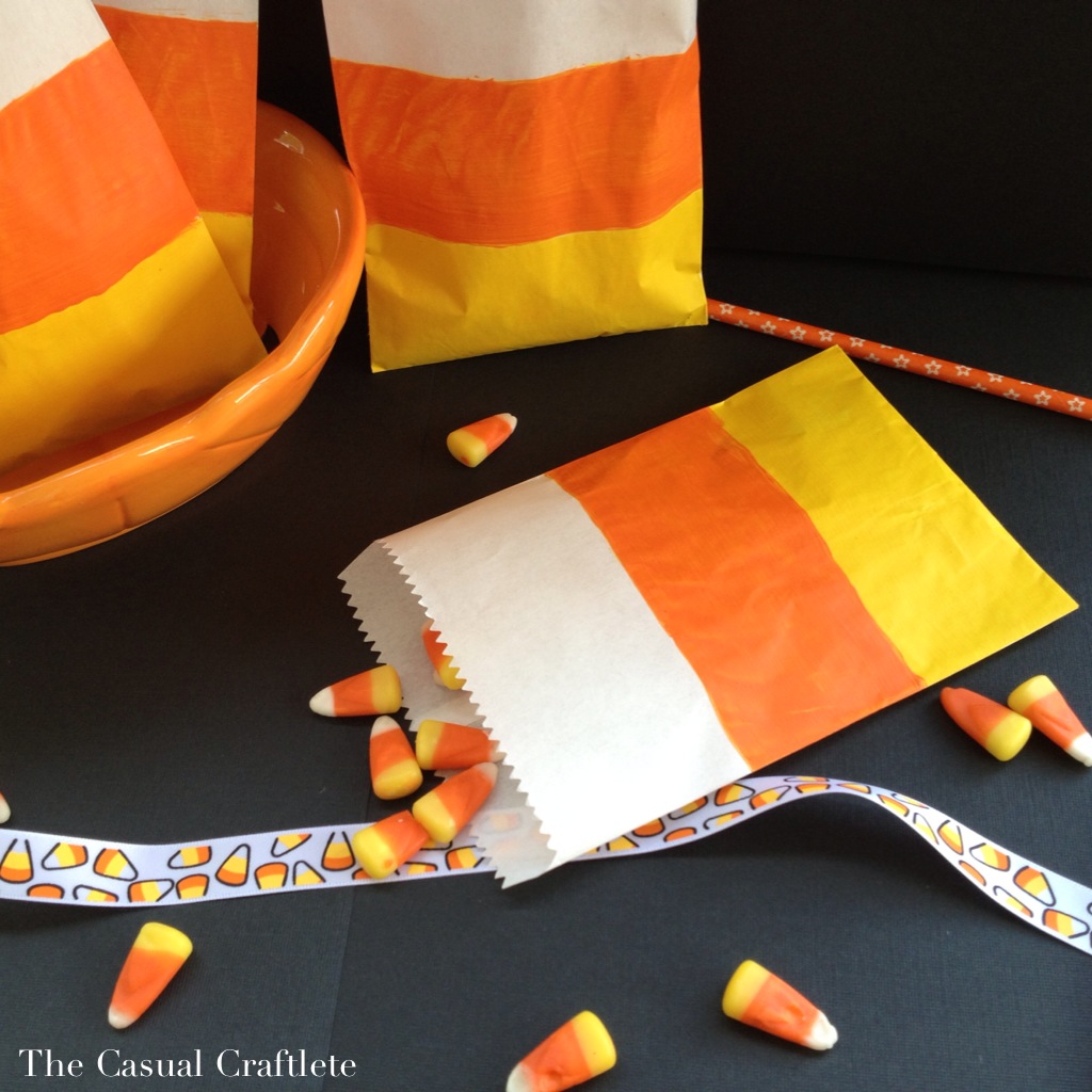 Candy Corn Treat Bags