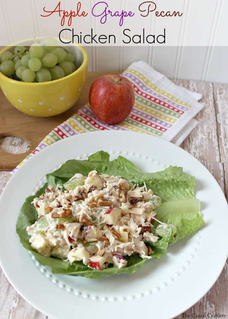 Apple Grape Pecan Chicken Salad Recipe 2