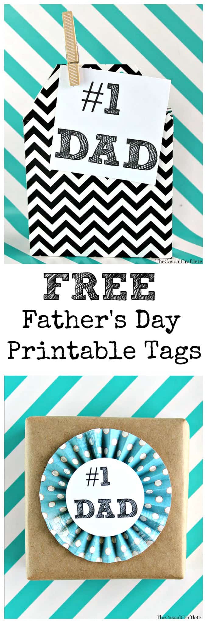 Free Father’s Day Printable Tags by The Casual Craftlete