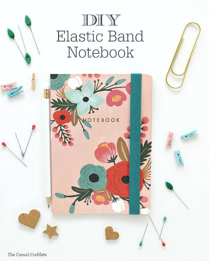 DIY Elastic Band Notebook