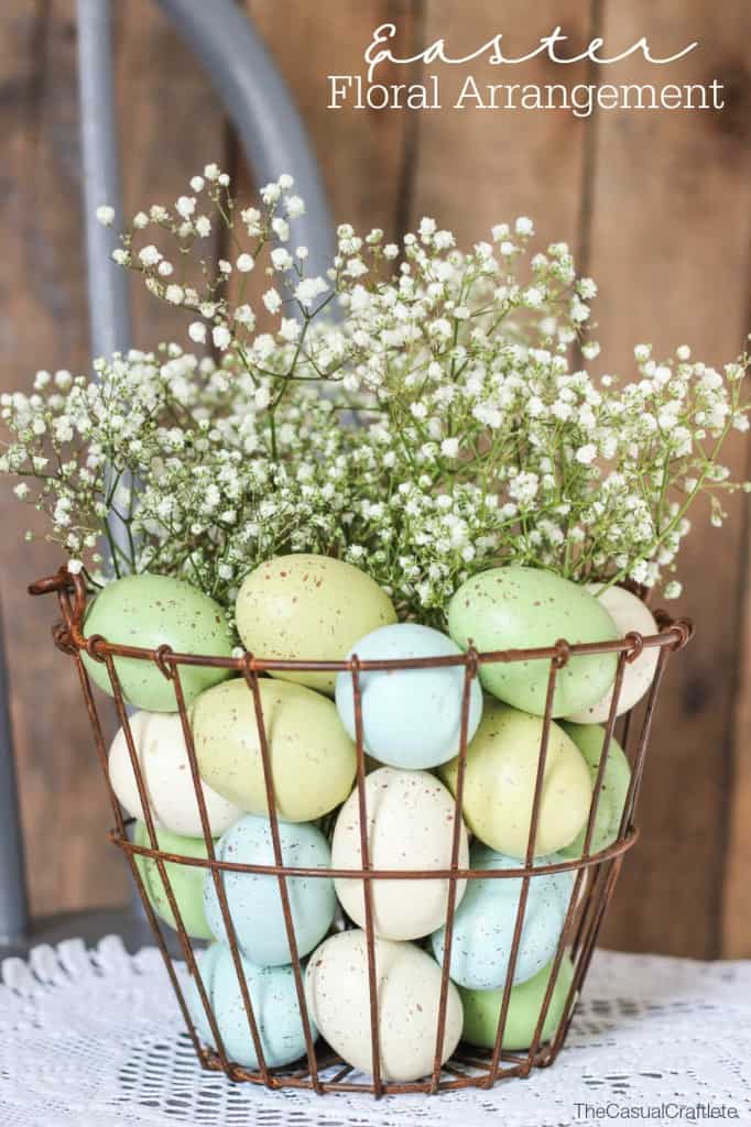 Easter floral arrangement 