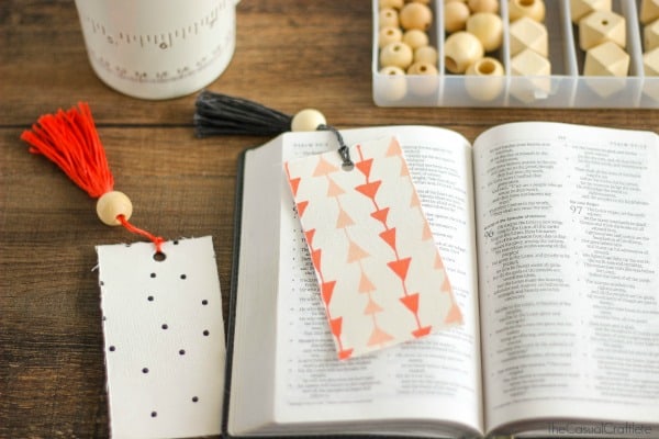 Fabric Tassel Bookmarks