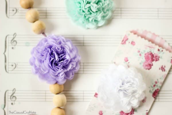 DIY Tissue Paper Flower Tutorial Teacher Appreciation — Liz on Call