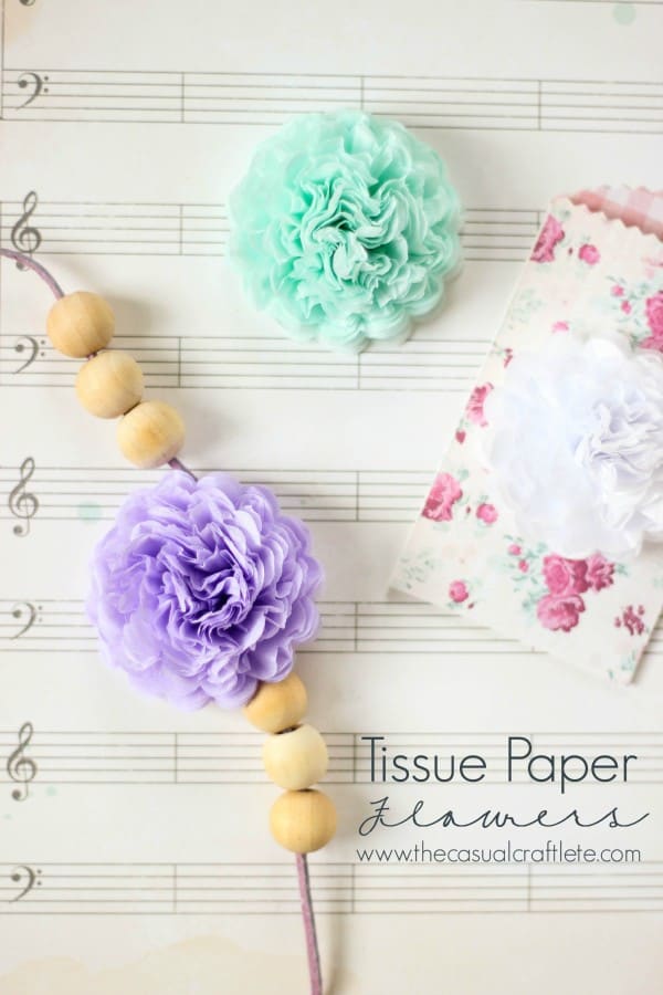 Tissue Paper Flowers