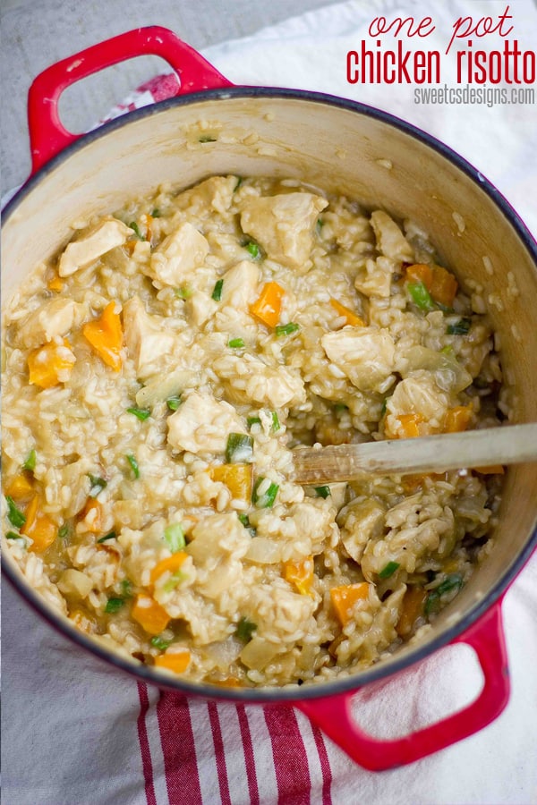 1-pot-chicken-risotto-with-fresh-vegetabels-this-is-SUCH-a-killer-recipe-and-much-easier-to-make-than-youd-think-Plus-you-can-use-whatever-veggies-you-have-on-hand-risotto-chicken-onepotmeal