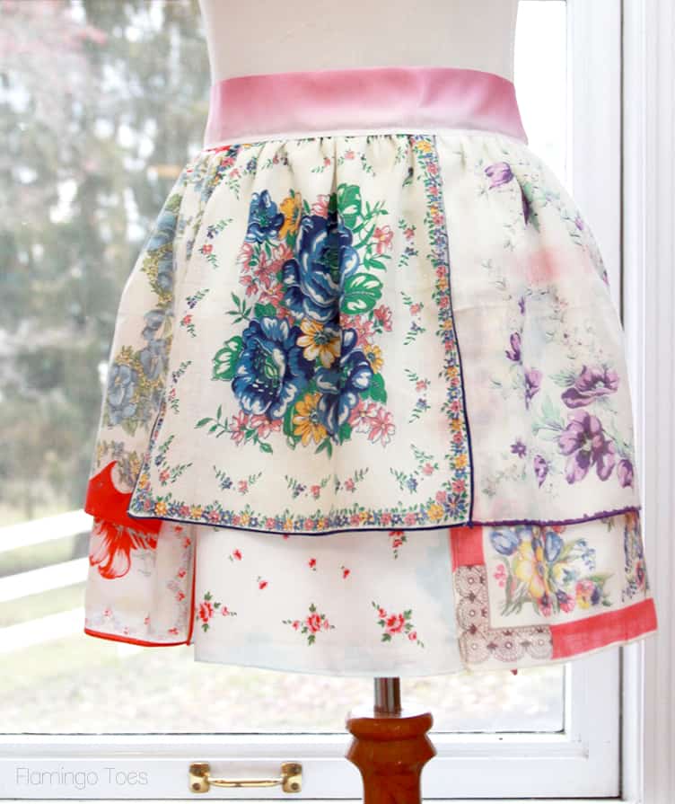 Ribbon-and-Handkerchief-Apron