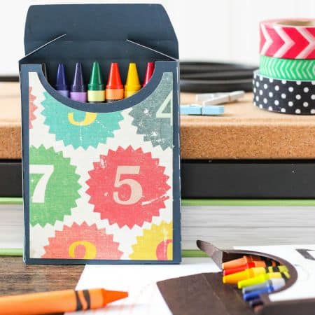 DIY Crayon Box - Casual Claire