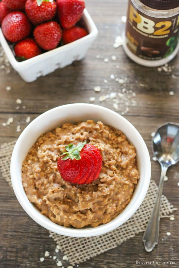 PB2 Chocolate Oatmeal