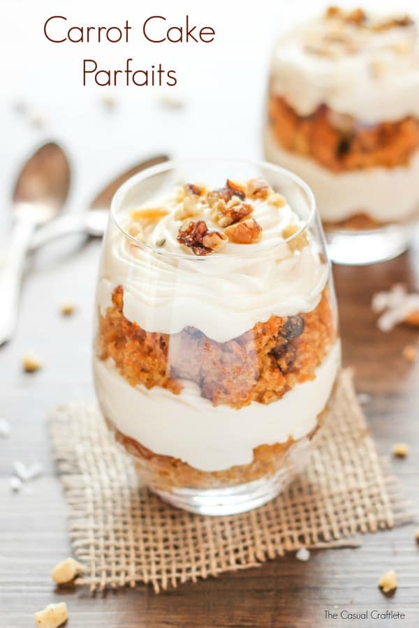 Carrot Cake Parfaits