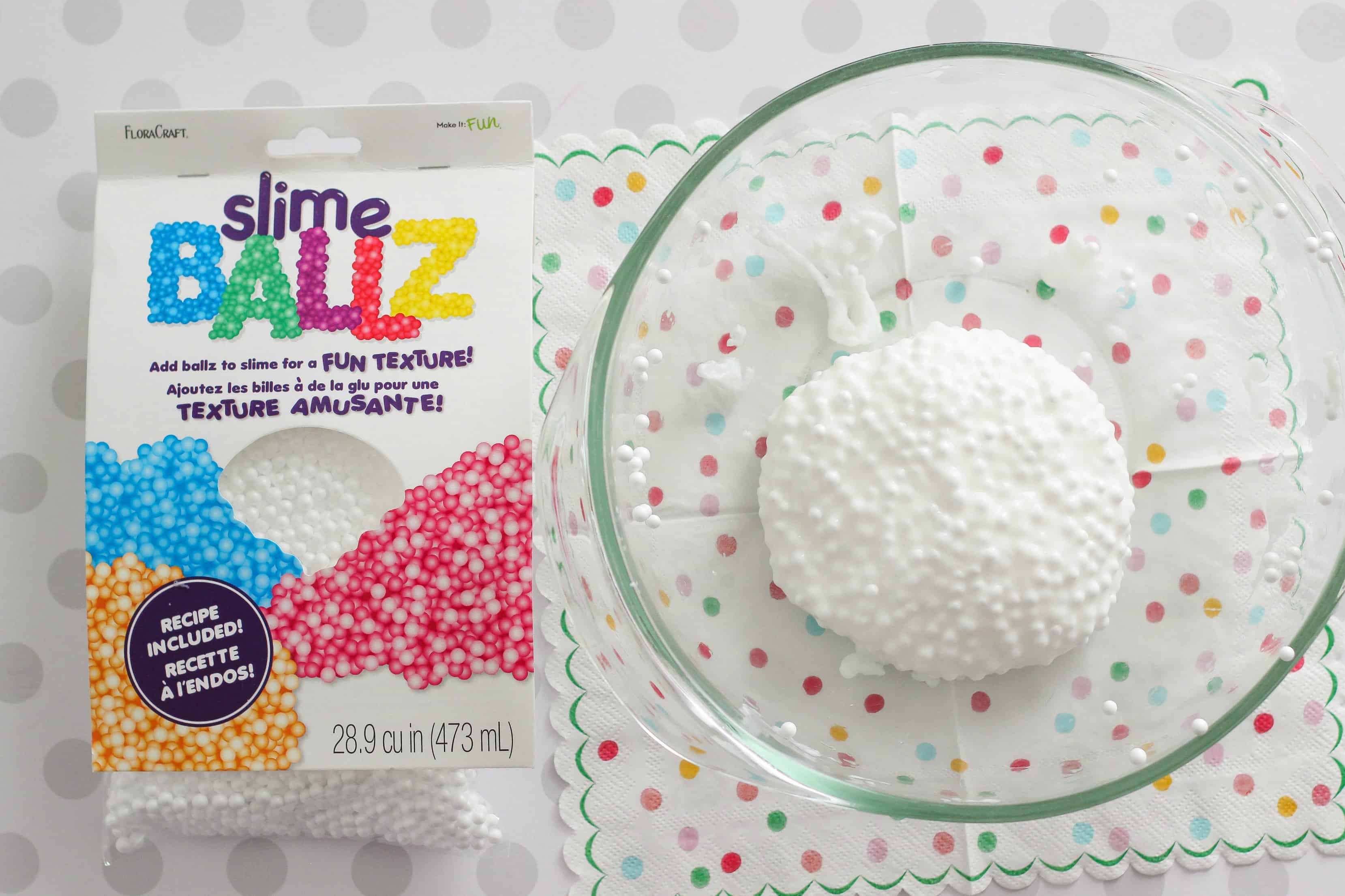 16 oz Floracraft White Slime Ballz