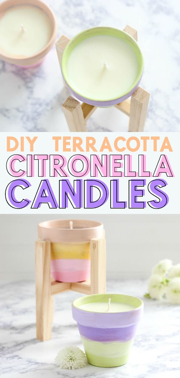 DIY Homemade Citronella Candle