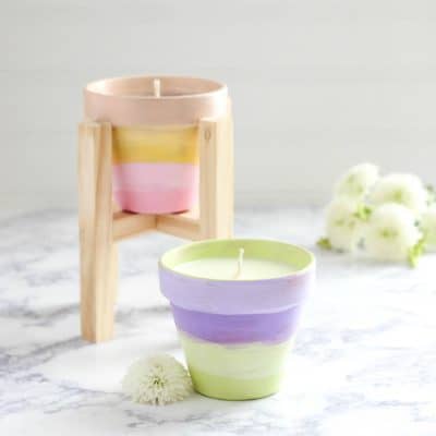 DIY Eucalyptus & Thyme Soy Candle