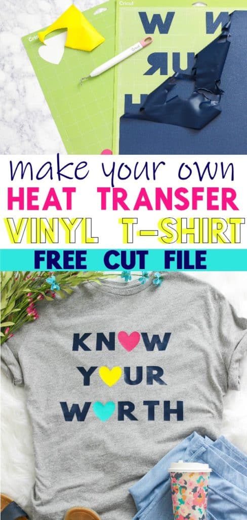 Know Your Worth Iron-On Vinyl Shirt - Purely Katie