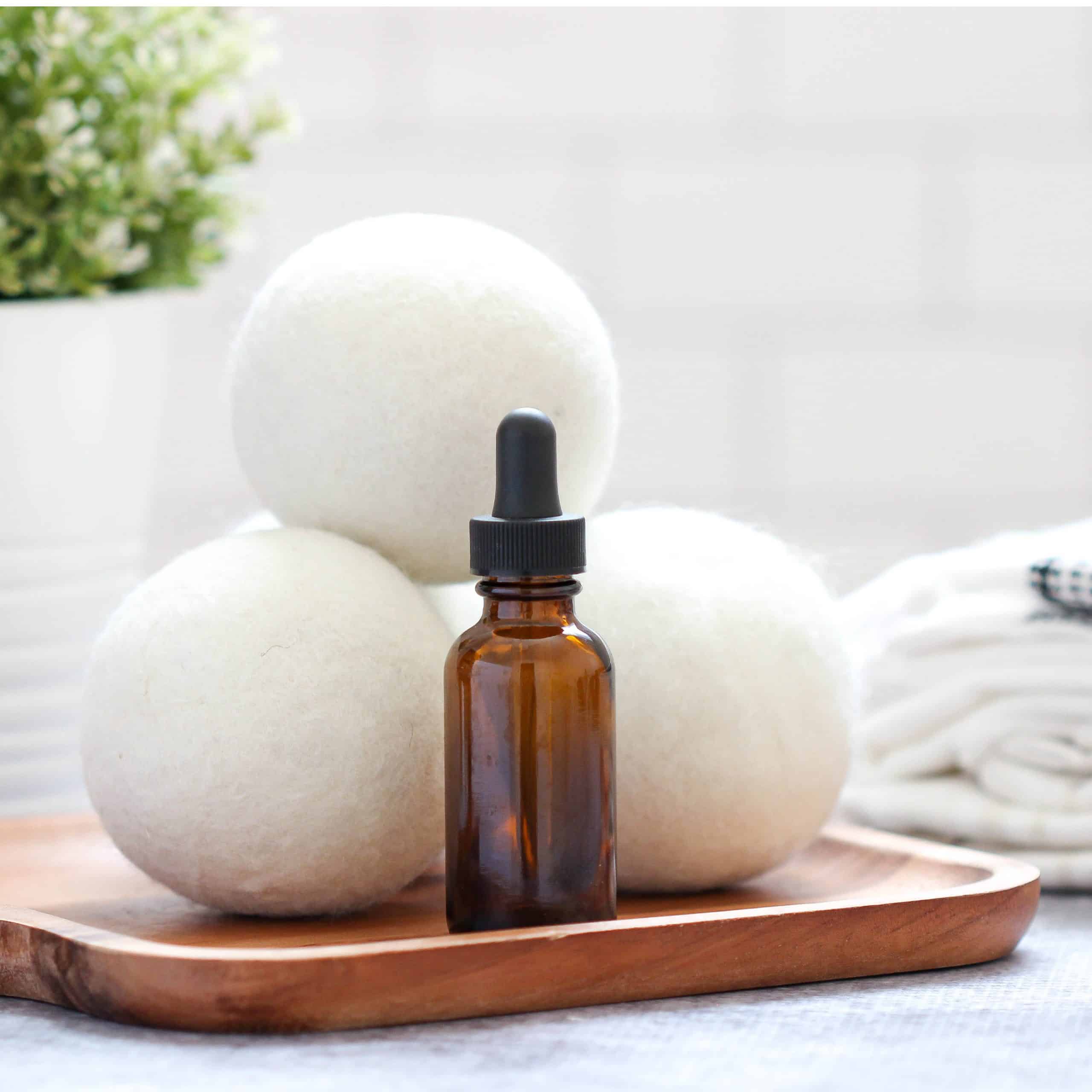 How to Scent Wool Dryer Balls with Essential Oils - Making it in