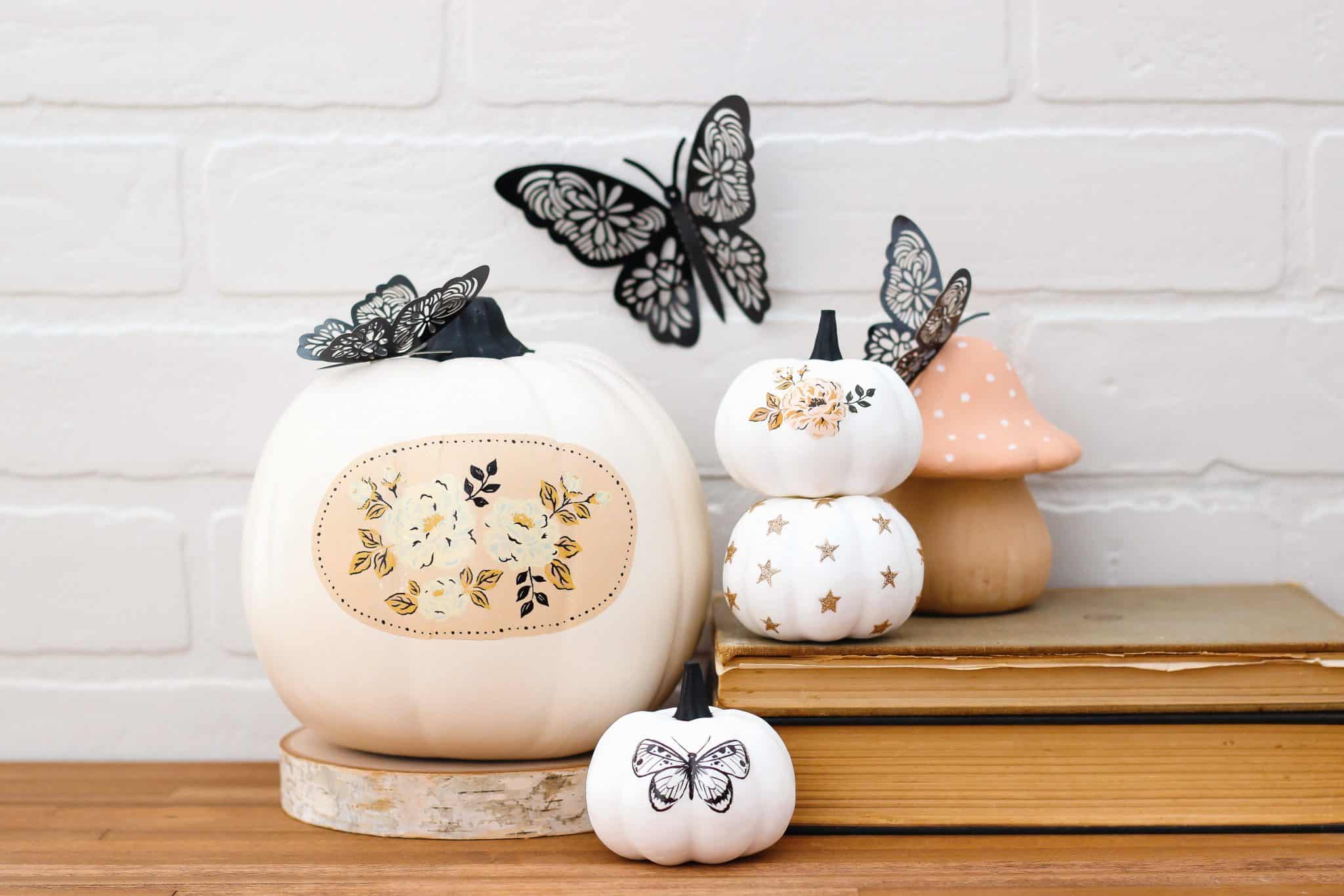 how to make cute temporary tattoo pumpkins with free printables