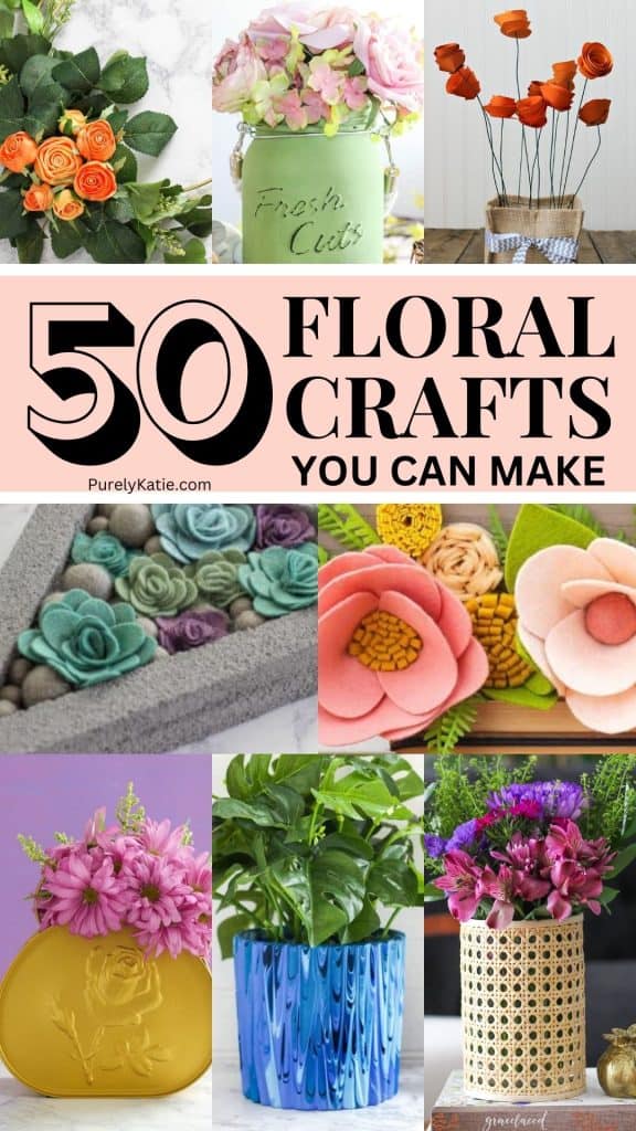 craft ideas with artificial flowers
